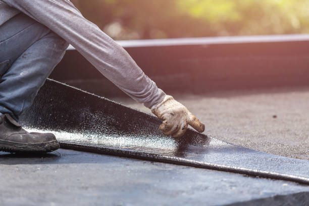 Professional Exterior Waterproofing technician working in Roselle, IL